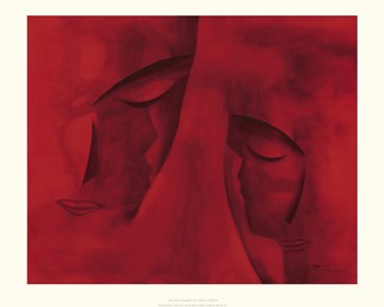 Les Deux Visages by Patrick Ciranna art print