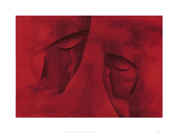 Les Deux Visages by Patrick Ciranna art print