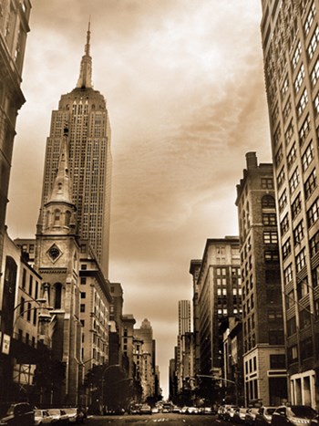 New York City II by Michelle Notarangelo art print