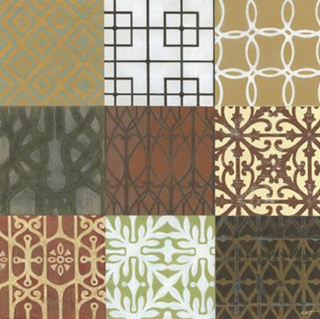 Trellis 9-patch by Norman Wyatt Jr. art print