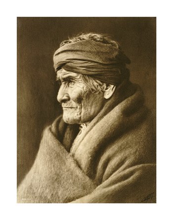 Geronimo, Apache by Edward S. Curtis art print