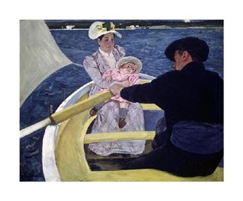 The Boating Party by Mary Cassatt art print