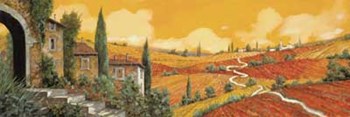 Terra Di Siena by Guido Borelli art print