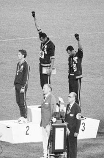 1968 Mexico Olympics Black Power Salute art print