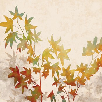 Turning Leaves I by Erin Lange art print