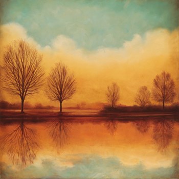 Reflections of Autumn I by Neil Thomas art print