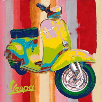 Pop Vespa I by Valerio Salvini art print