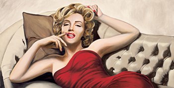 Marilyn Monroe - Sweet Dream by Will Richmond art print