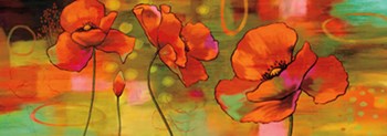 Magical Poppies by Richard Sutton art print