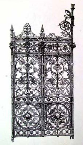 Wrought Iron Gate V art print