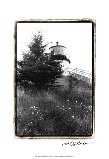 Owl&#39;s Head with Tree by Laura Denardo art print