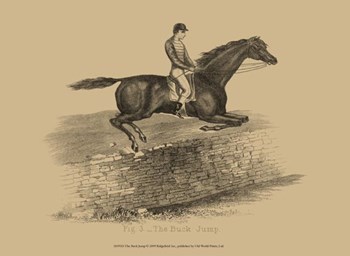 The Buck Jump art print