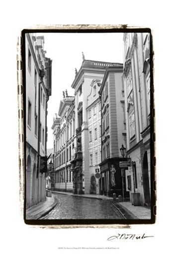 The Streets of Prague II by Laura Denardo art print