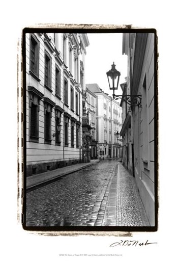 The Streets of Prague III by Laura Denardo art print
