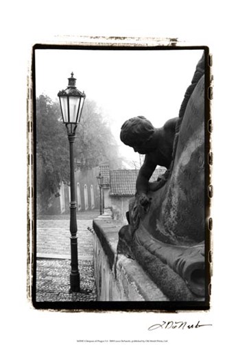 Glimpses of Prague I by Laura Denardo art print