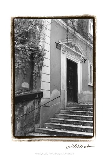 Passing through Prague I by Laura Denardo art print