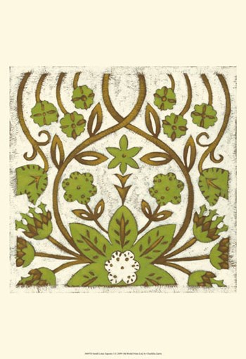 Small Lotus Tapestry I by Chariklia Zarris art print