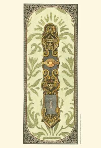 Elegant Escutcheon I by Vision Studio art print