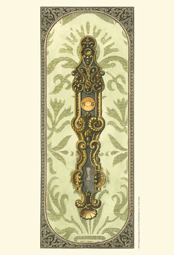 Elegant Escutcheon II by Vision Studio art print