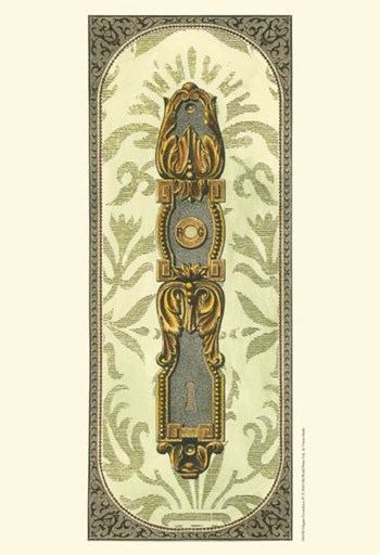 Elegant Escutcheon IV by Vision Studio art print