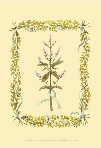 Peppermint by Wendy Russell art print