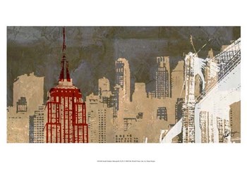 Small Modern Metropolis II by Ethan Harper art print