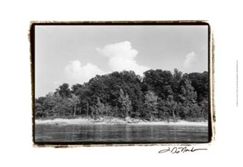 Serene Lake I by Laura Denardo art print