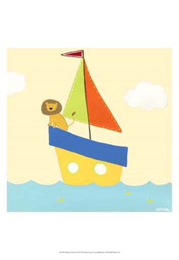 Sailboat Adventure II by June Erica Vess art print