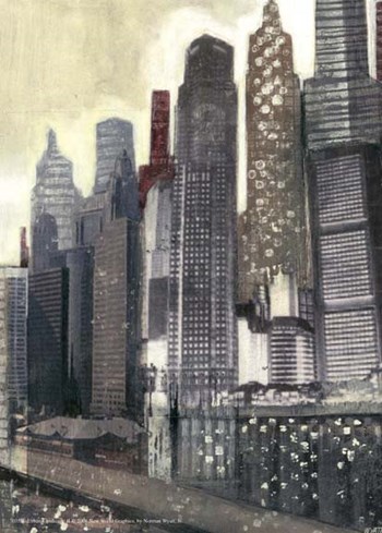 Urban Landscape II by Norman Wyatt Jr. art print