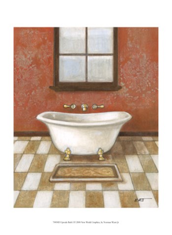Upscale Bath I by Norman Wyatt Jr. art print