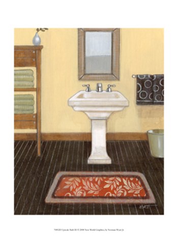 Upscale Bath III by Norman Wyatt Jr. art print
