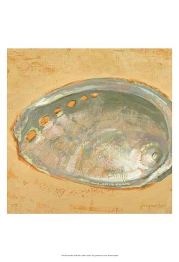 Shoreline Shells III by Lorraine Vail art print