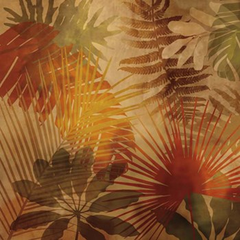 Sunlit Palms II by John Seba art print