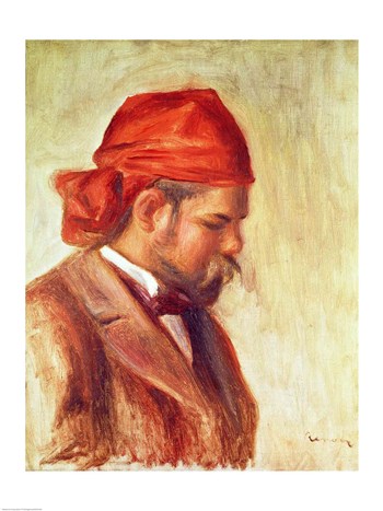 Portrait of Ambroise Vollard by Pierre-Auguste Renoir art print