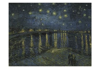 Starry Night Over the Rhone by Vincent Van Gogh art print