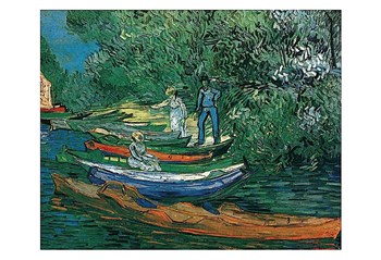 Bank of the Oise at Auvers, 1890 by Vincent Van Gogh art print