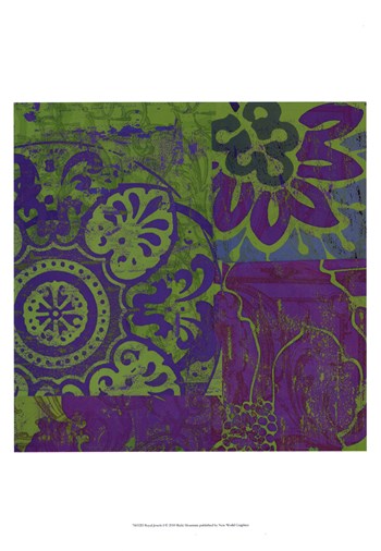 Royal Jewels I by Ricki Mountain art print