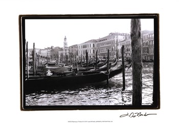 Waterways of Venice IX by Laura Denardo art print