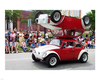Houston Art Car Parade 2004 Entry art print