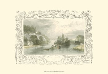 View Near Hurley by William Tombleson art print