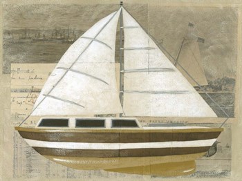 Tour by Boat I by Chariklia Zarris art print