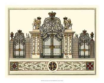 The Grand Garden Gate I by O. Kleiner art print