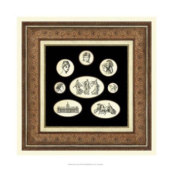 Classic Cameos I by Vision Studio art print