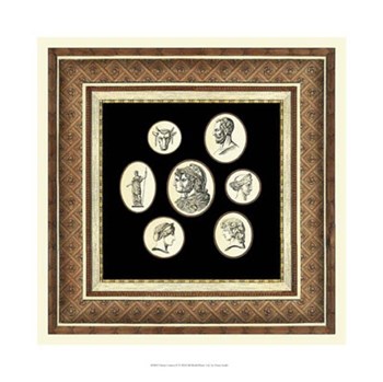 Classic Cameos II by Vision Studio art print