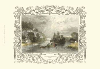 View Near Hurley by William Tombleson art print
