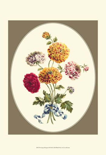 Antique Bouquet III by George Edwards art print