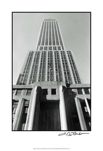 Empire State Building I by Laura Denardo art print