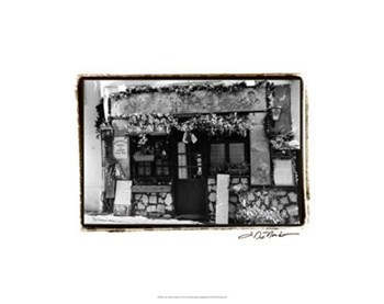 Cafe Charm, Paris II by Laura Denardo art print