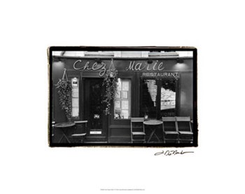 Cafe Charm, Paris V by Laura Denardo art print
