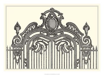 Antique Briseux Gate II by Vision Studio art print